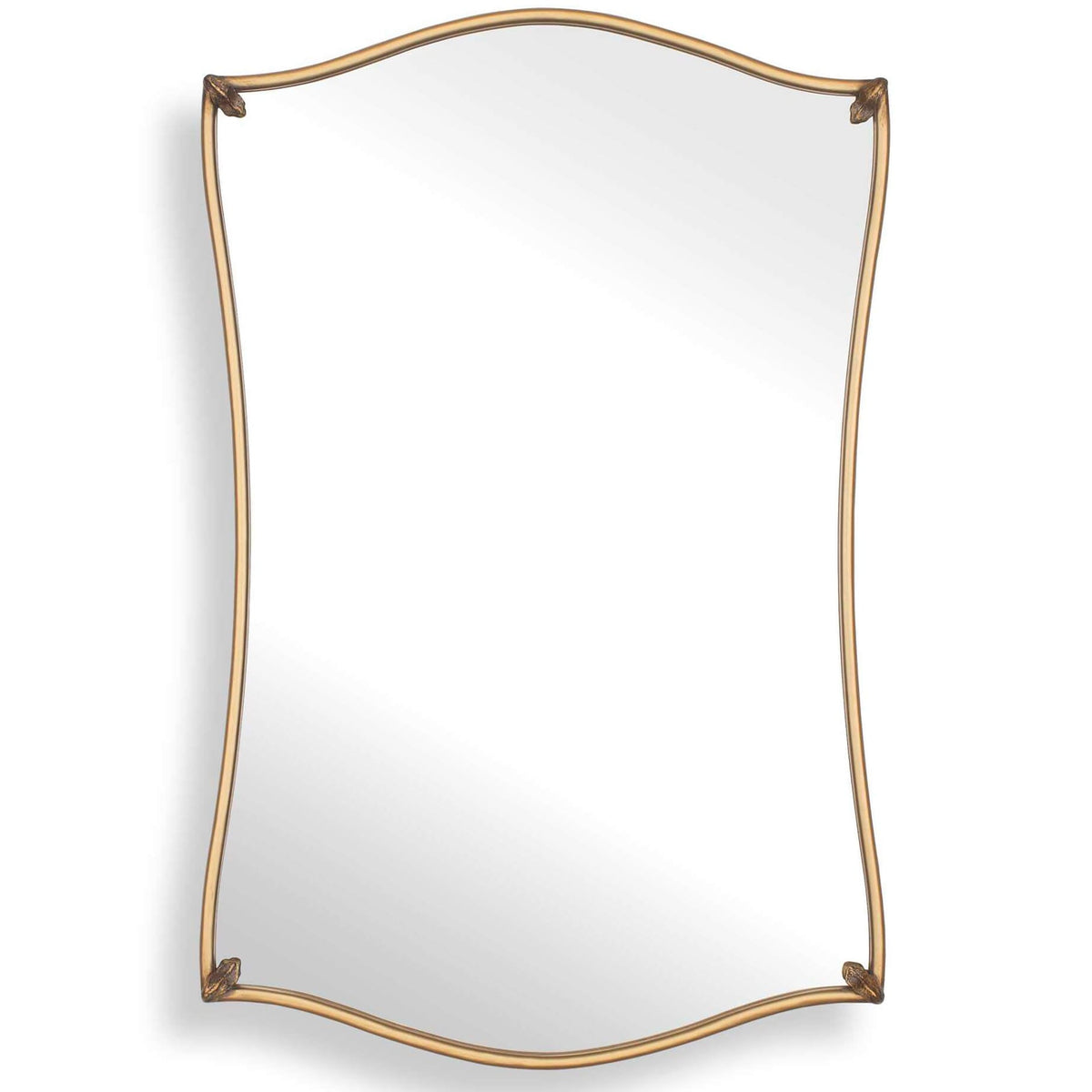 Astrella Mirror in Gold Leaf