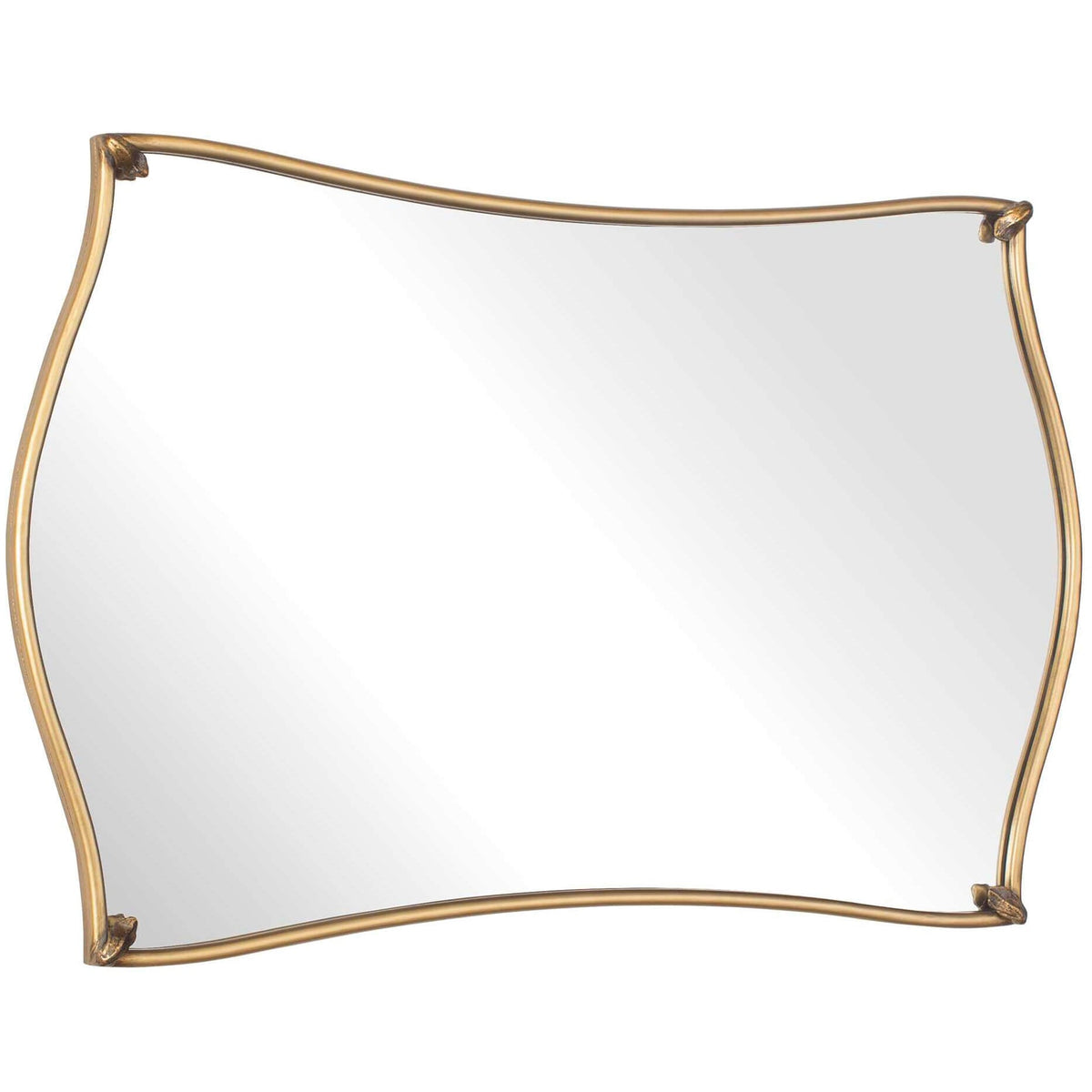 Astrella Mirror in Gold Leaf