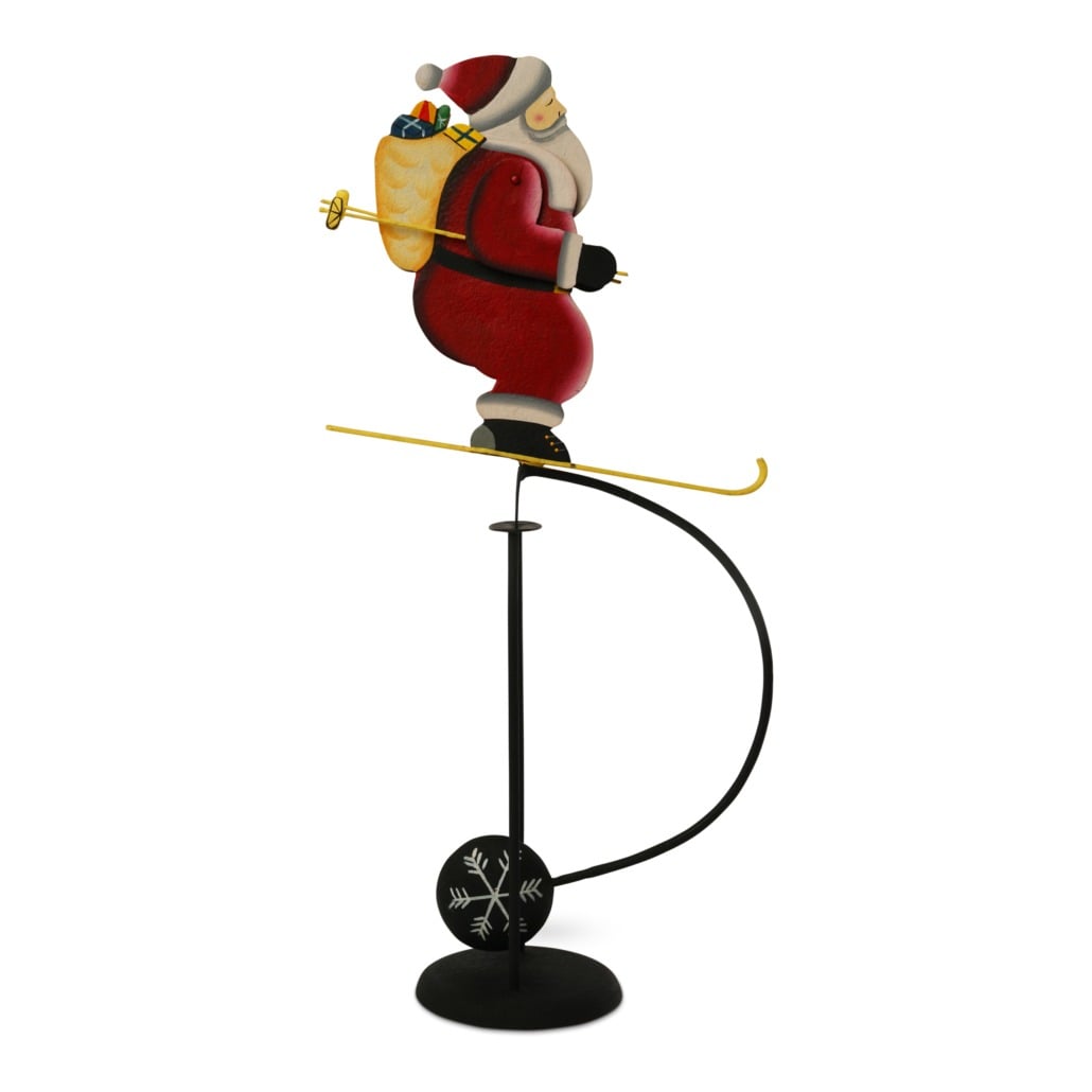 Skiing Santa Balance Toy