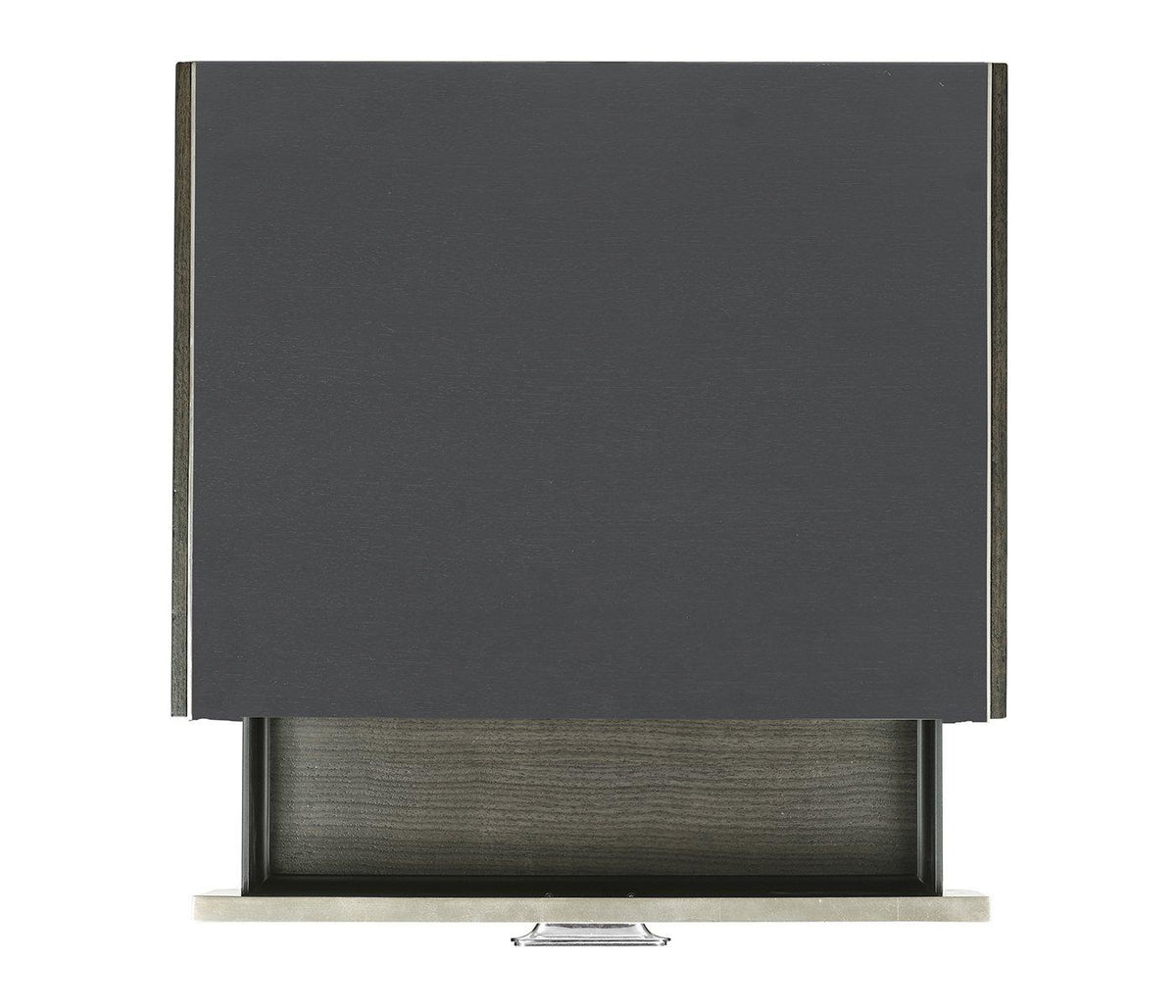 Bedside Table in Dark Grey Walnut
