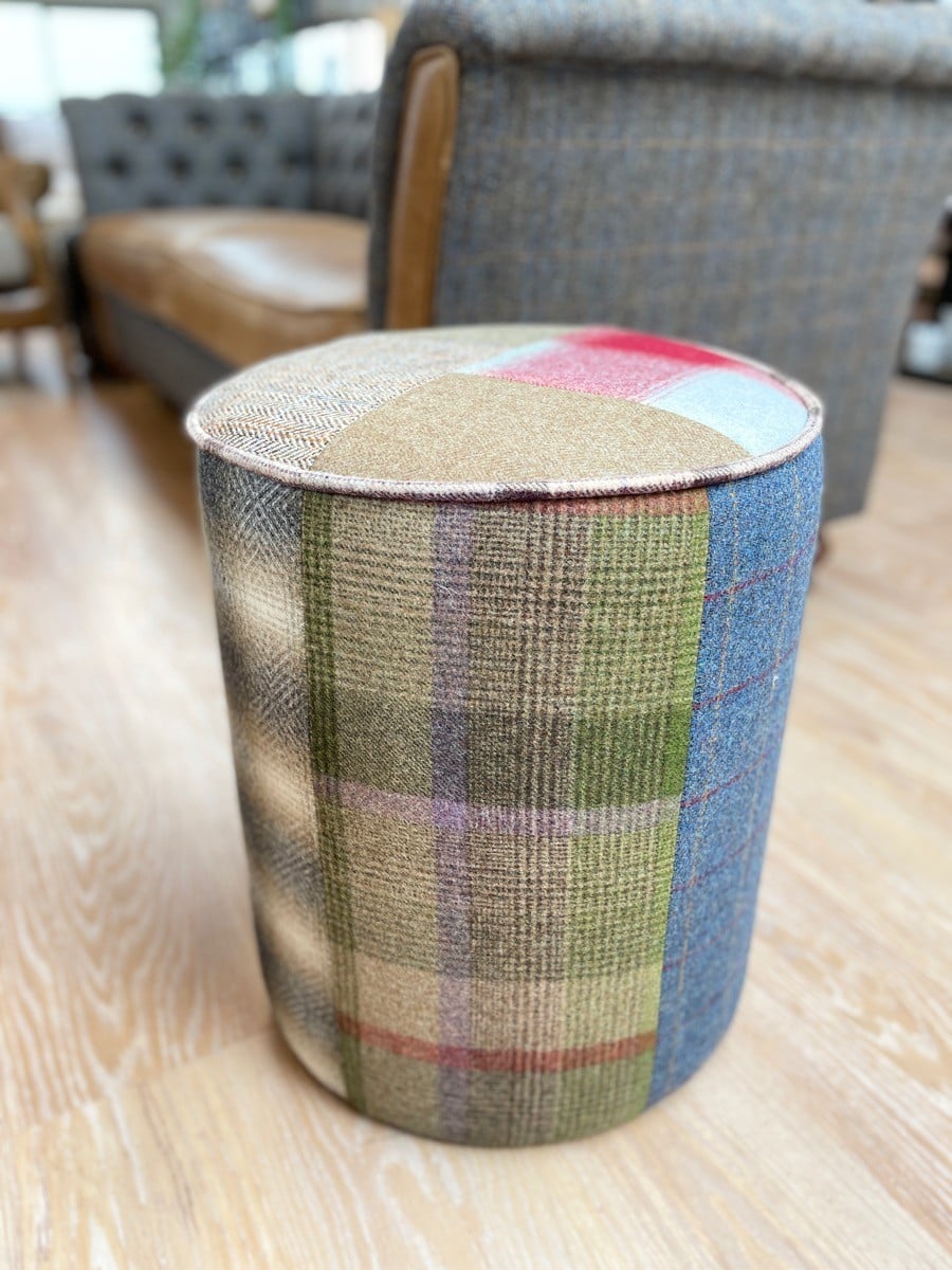 Richmond Patchwork Pouffe