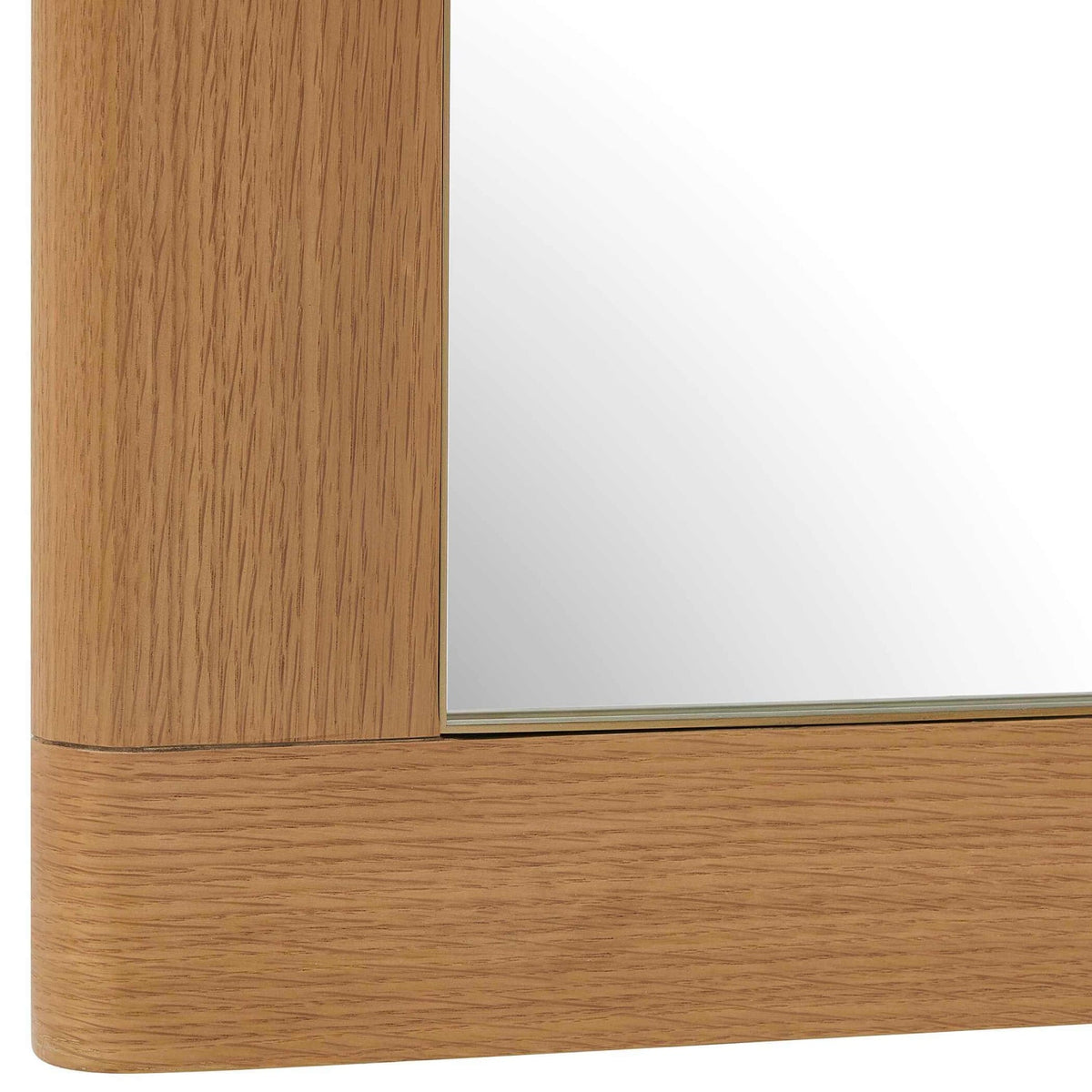 Bishop Gunstock Oak Mirror