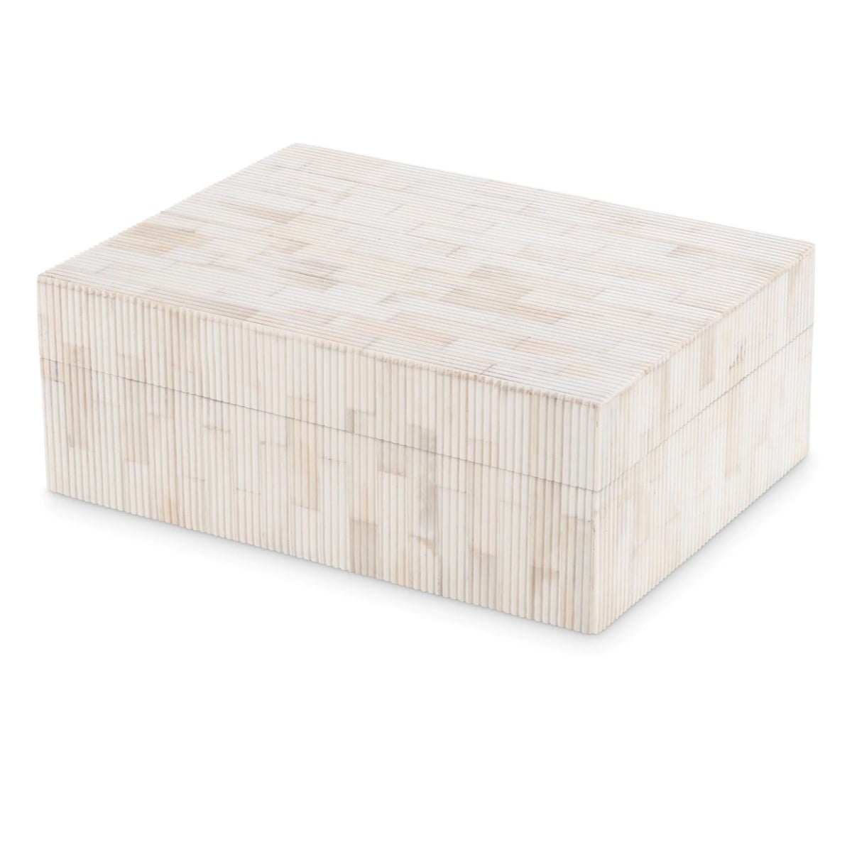 Scoop Box in Natural Bone - Small