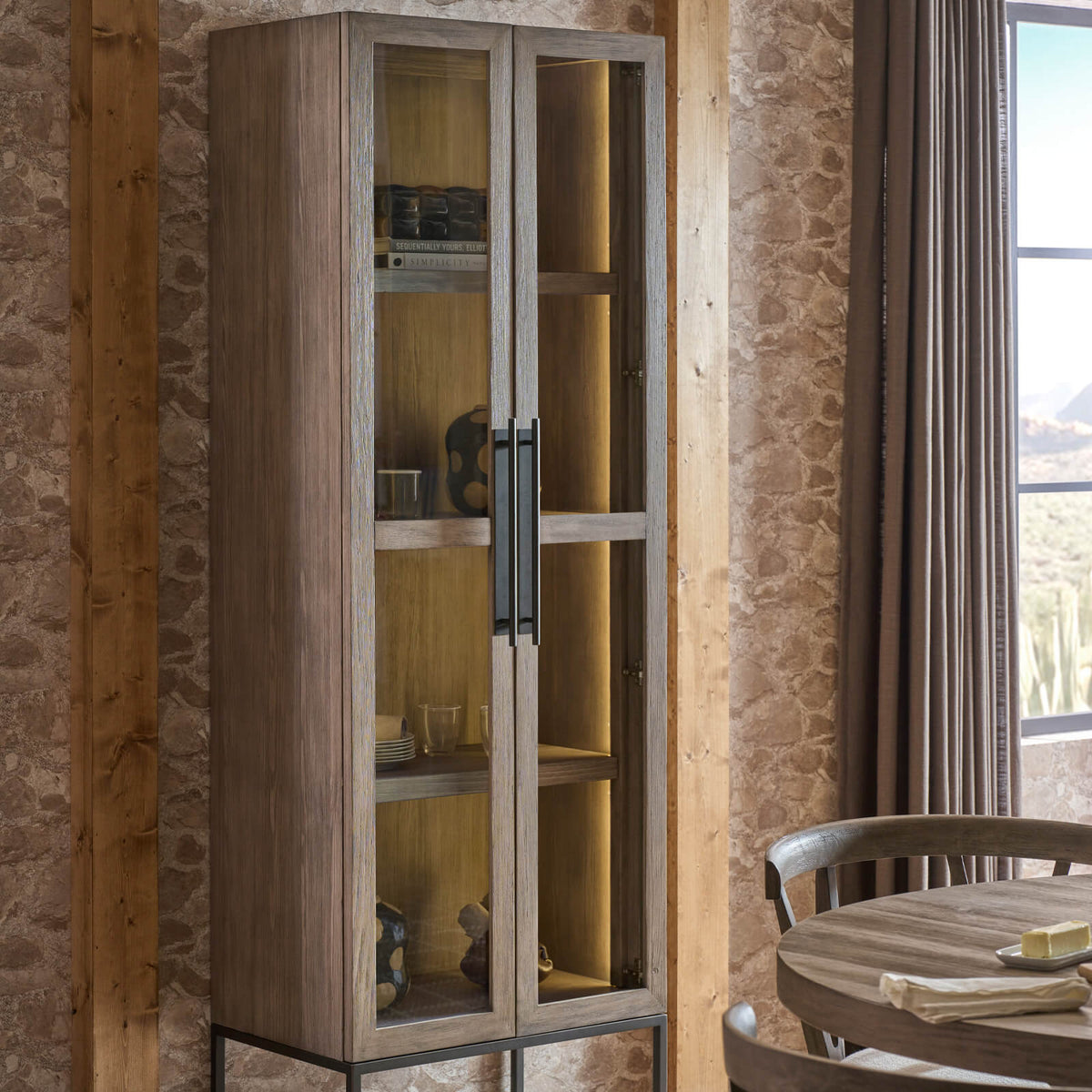 Boulder Display Cabinet
