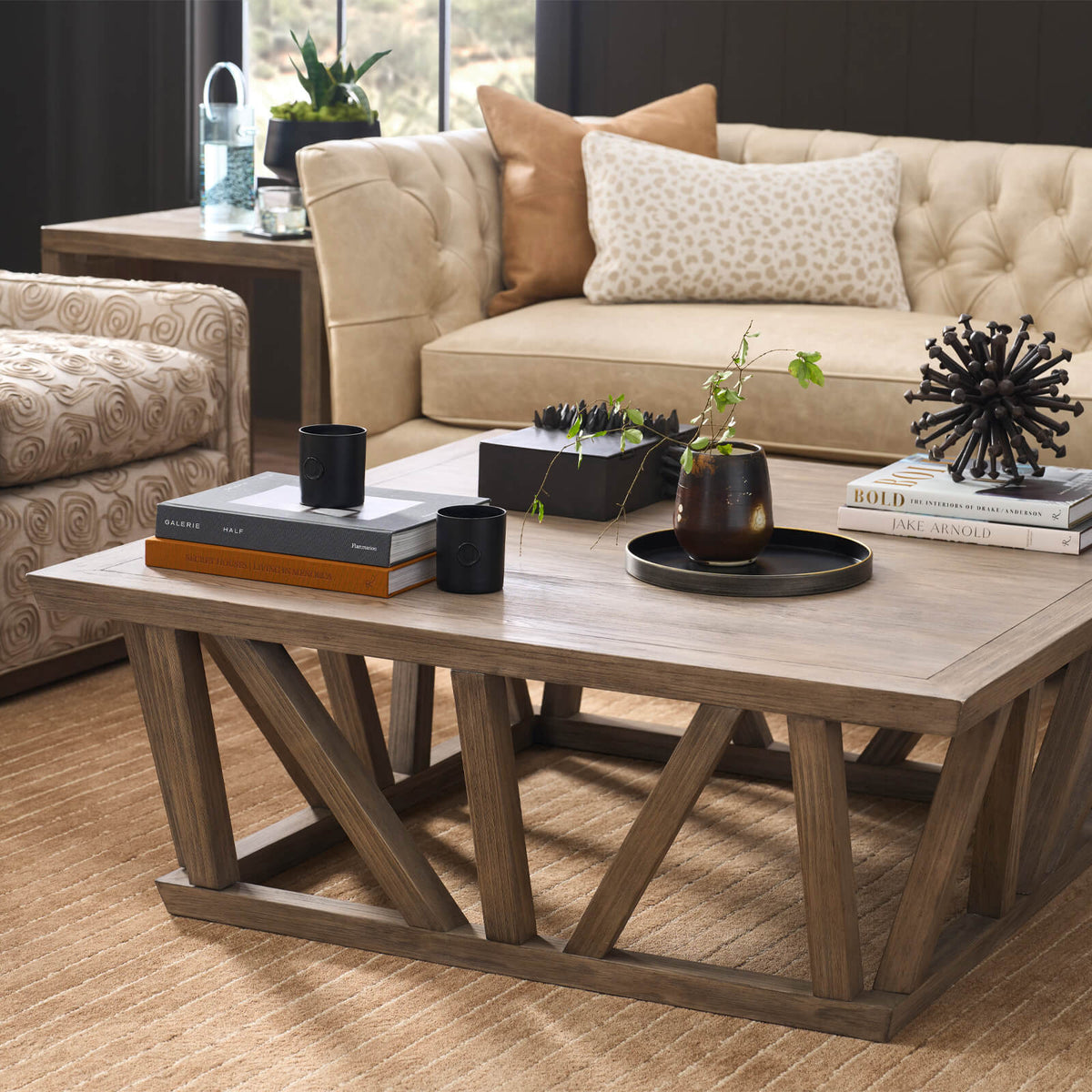 Boulder Square Coffee Table