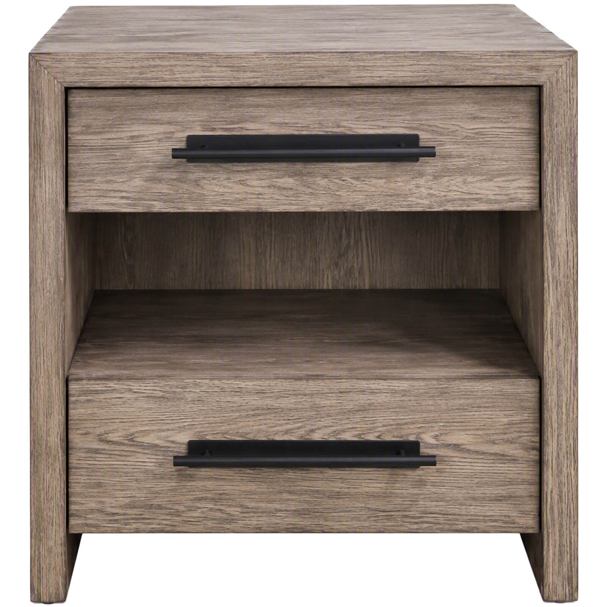 Boulder Two Drawer Bedside Table
