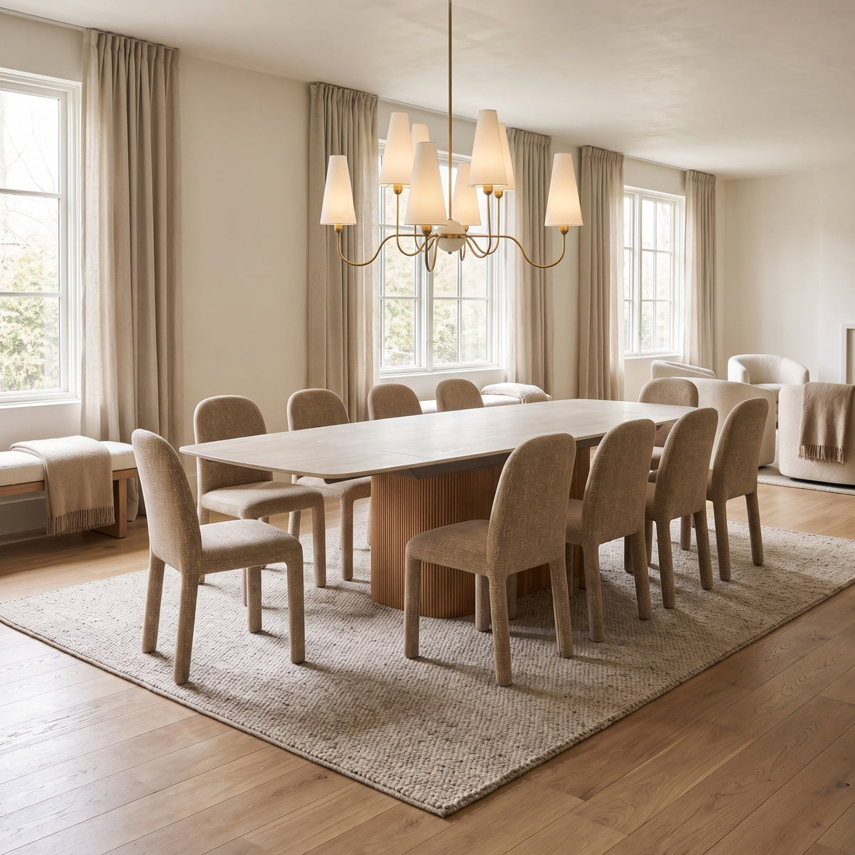Bradwell Extending Dining Table - 200-300cm