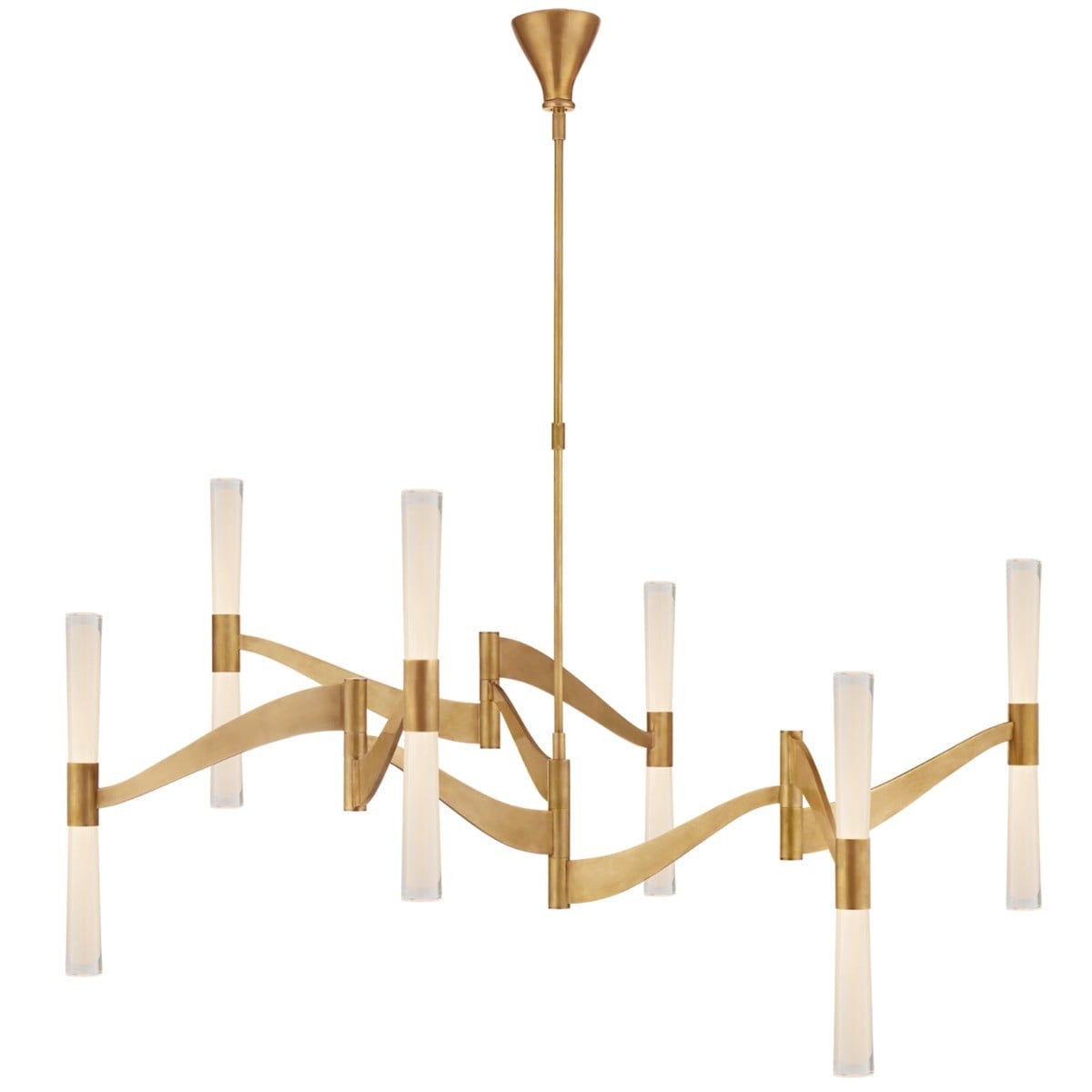 Brenta Grande Chandelier | Antique Brass