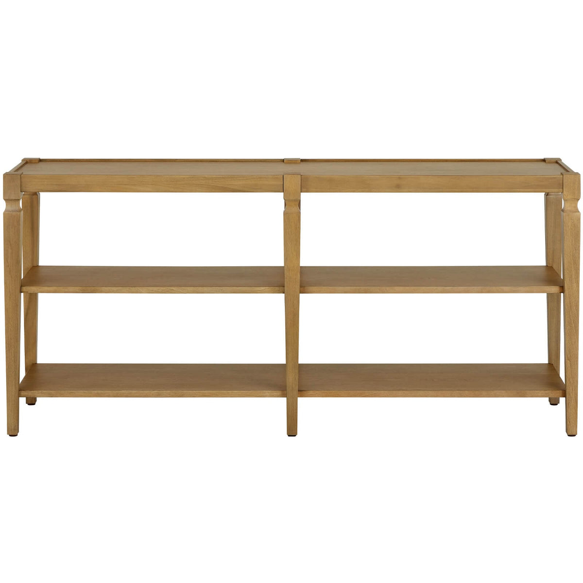 Brindle Open Shelf Console Table