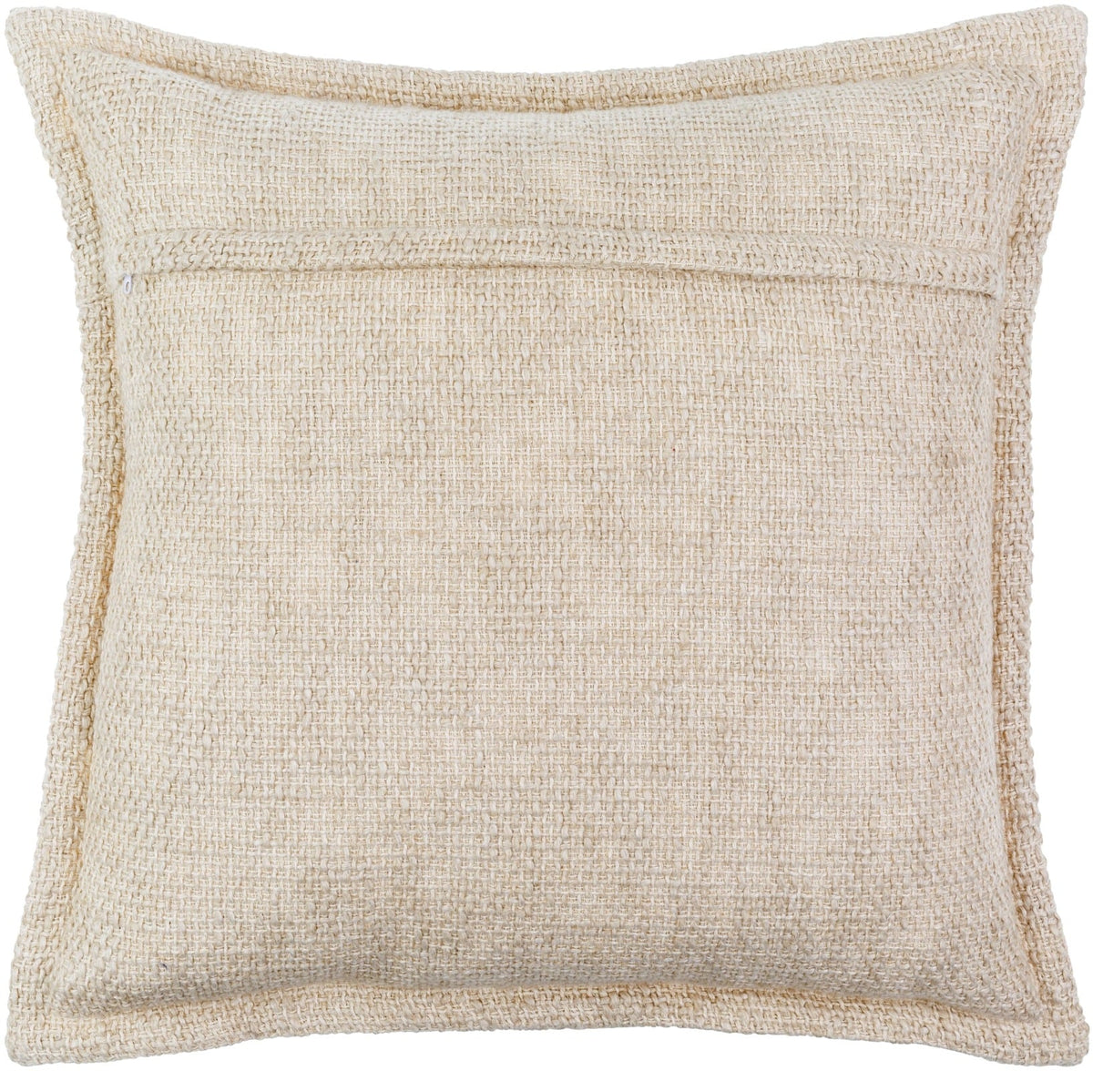 Bowen Woven Cushion in Beige - 51 x 51 cm