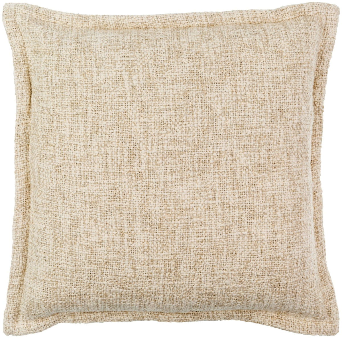 Bowen Woven Cushion in Cream -  51 x 51 cm