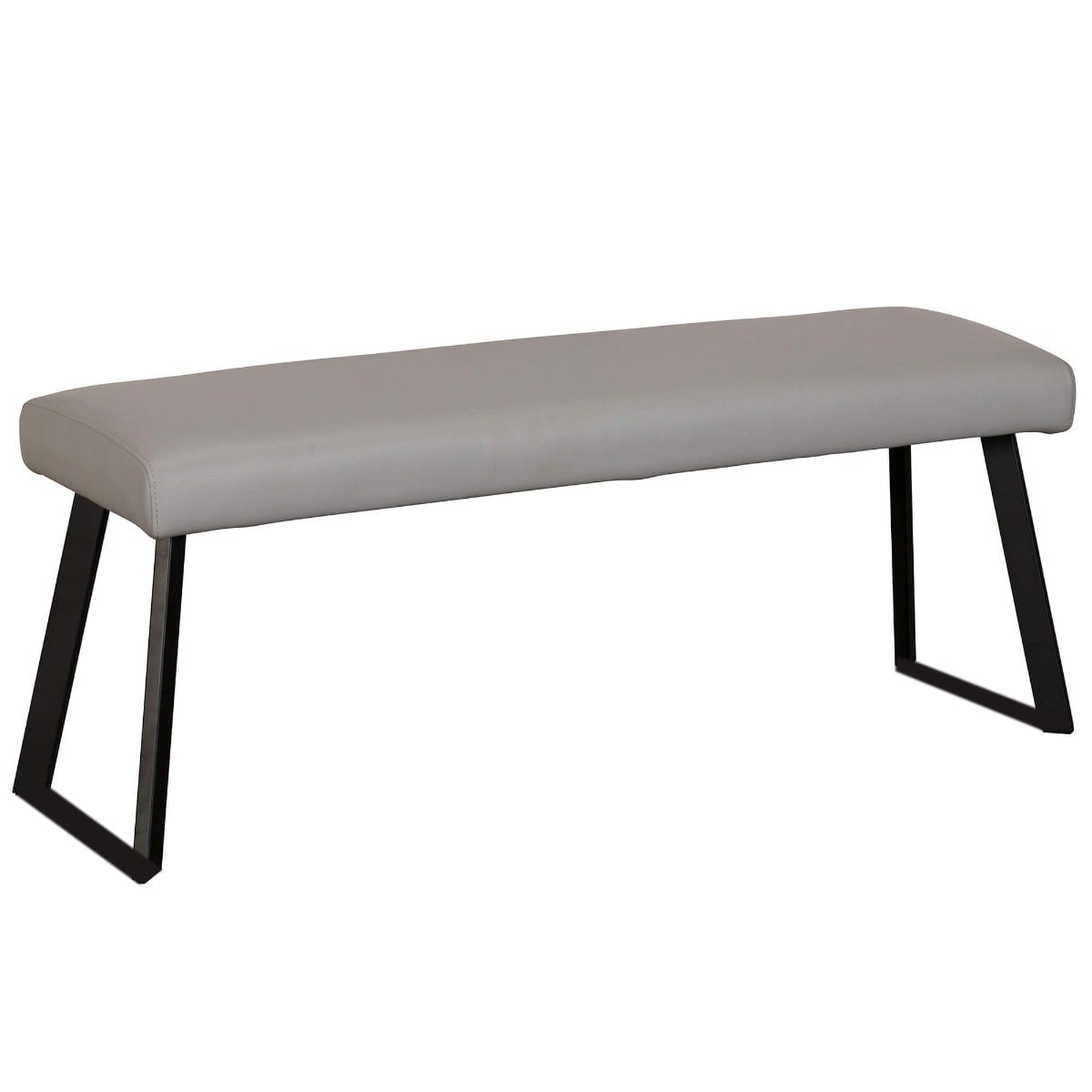 Laura Low Dining Bench Grey