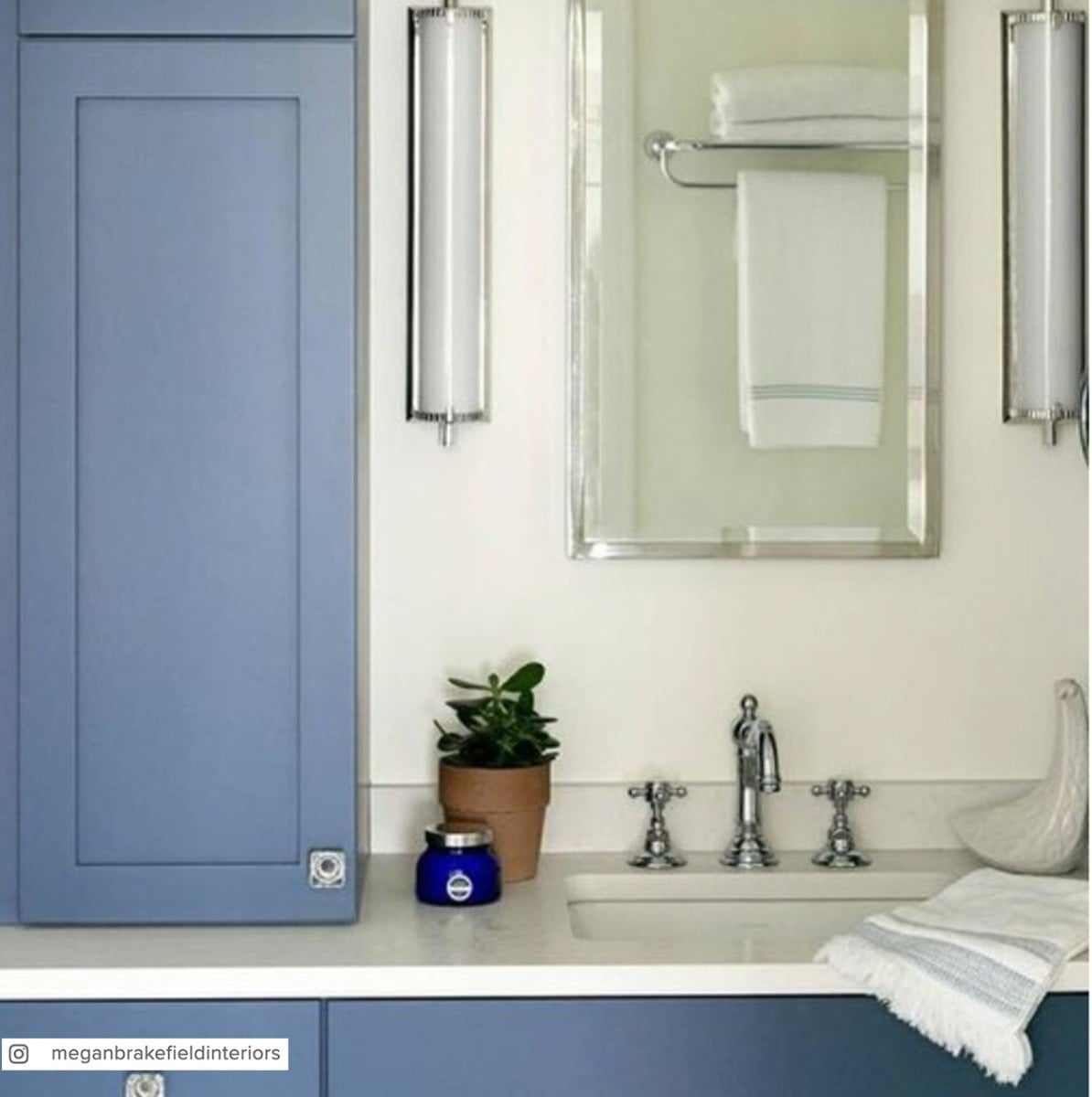 Calliope Tall Bath Light | Polished Nickel