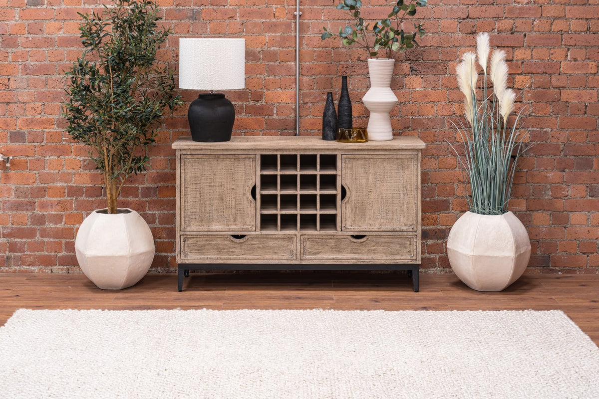 Canyon Sideboard With Wine Rack