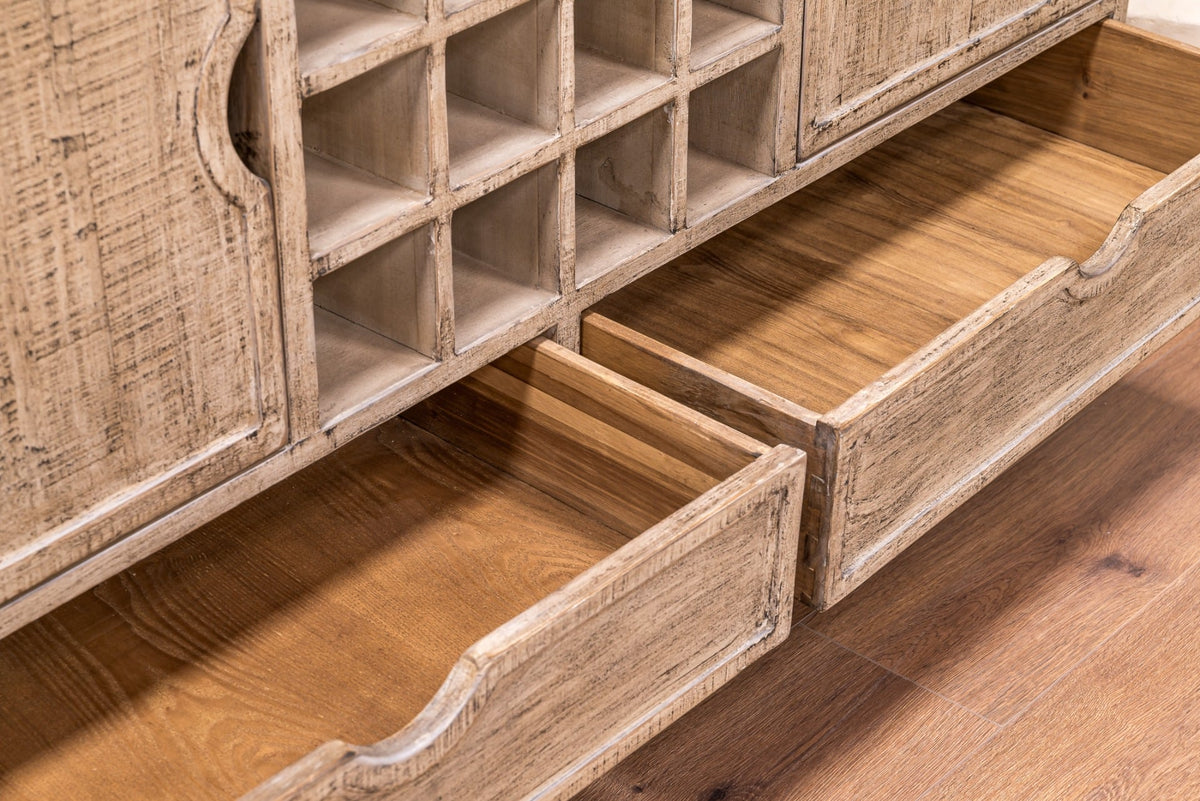 Canyon Sideboard With Wine Rack