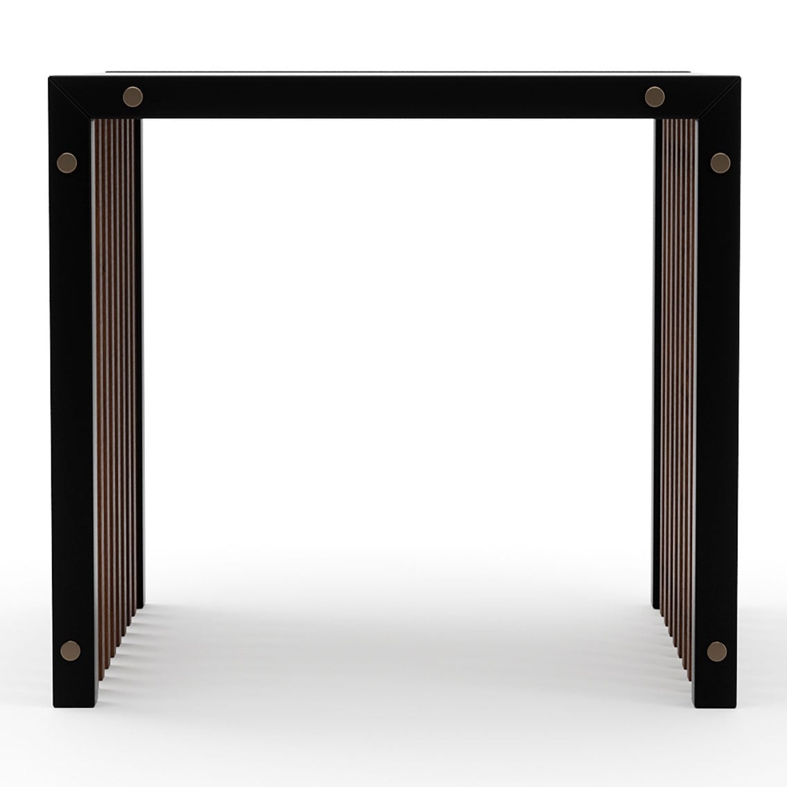 Pinstripe Dark Side Table