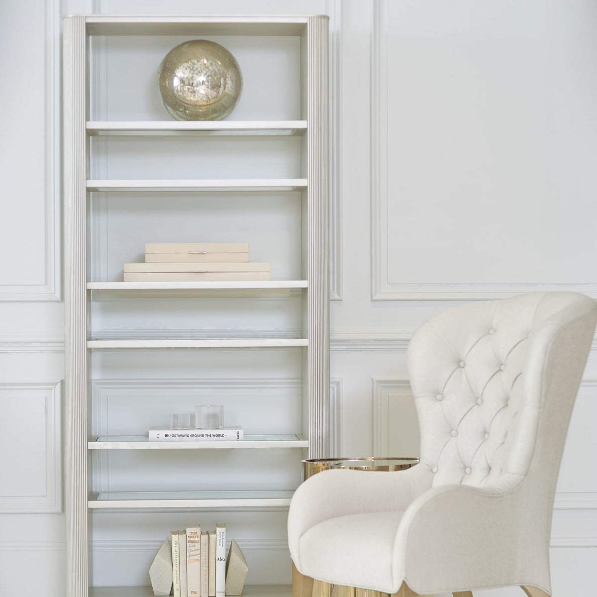 Caracole Classic Higher Love Shelving Unit