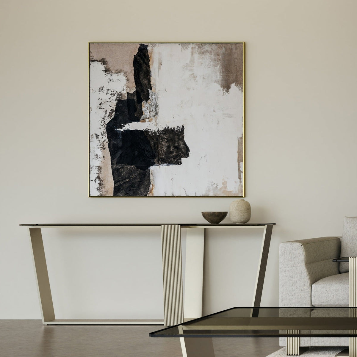 Counter Balance Console Table