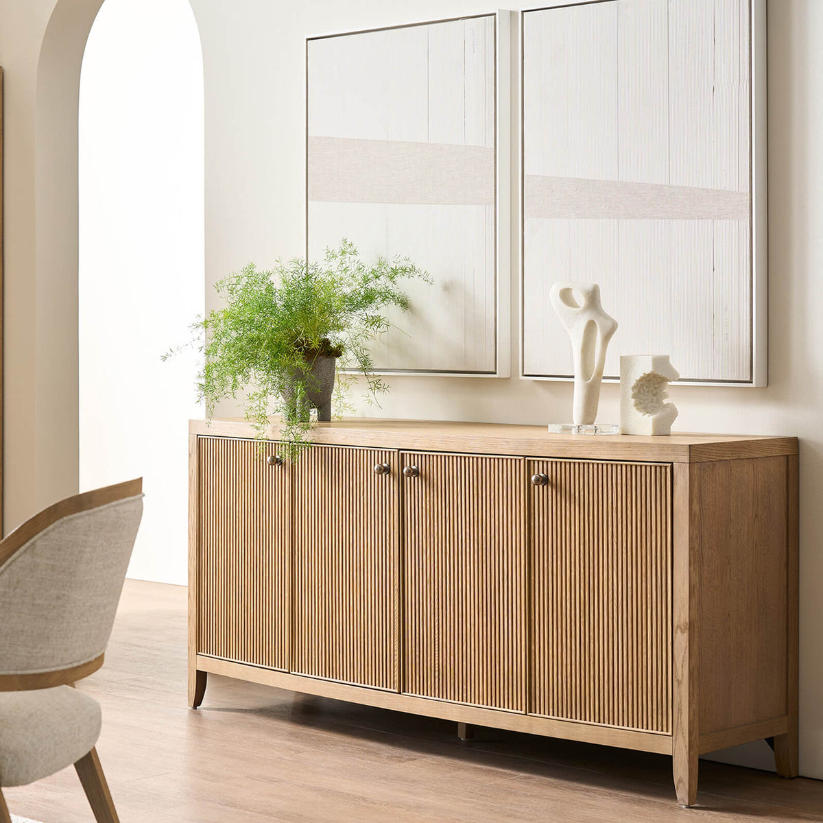 Carmen Credenza in Skylark