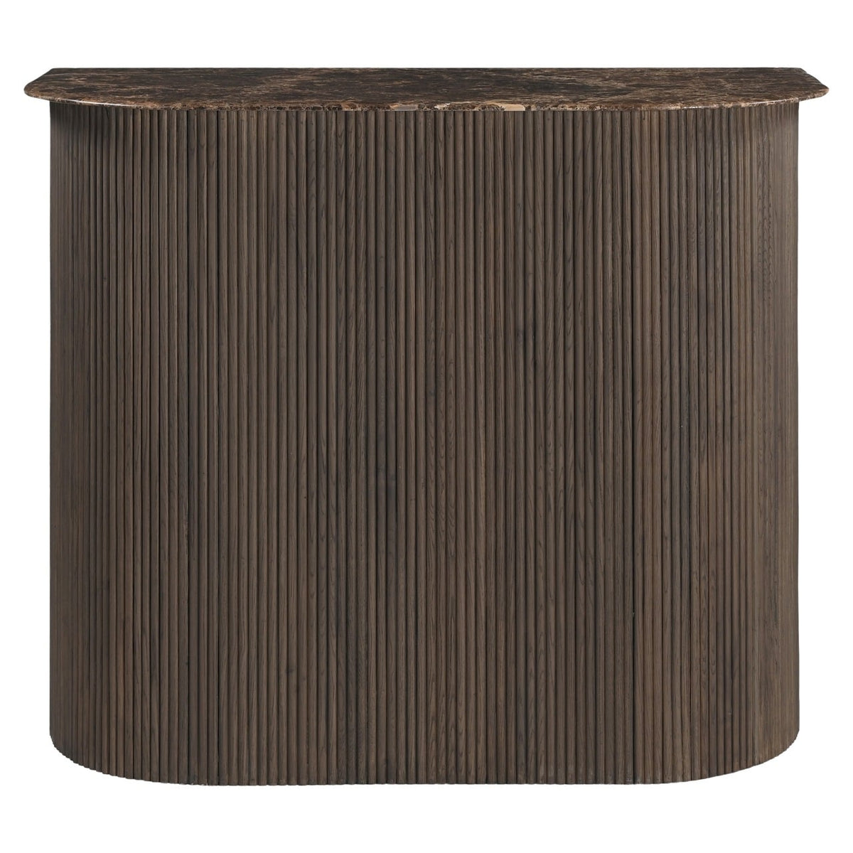Castello Bar Cabinet in Smoked Charcoal