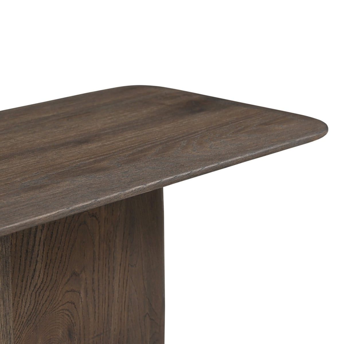 Castello Console Table in Smoked Charcoal