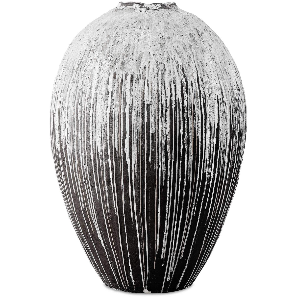 Chocolate Cascade Indoor-Outdoor Vase