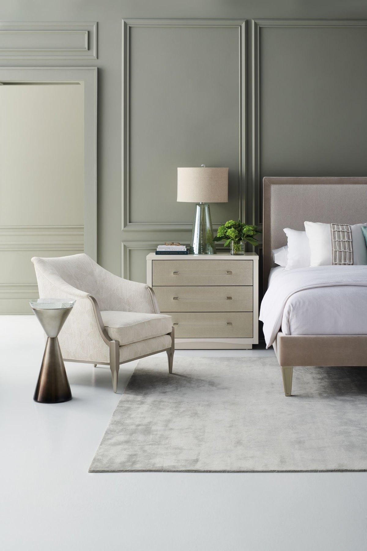A Clear Touch Bedside Table