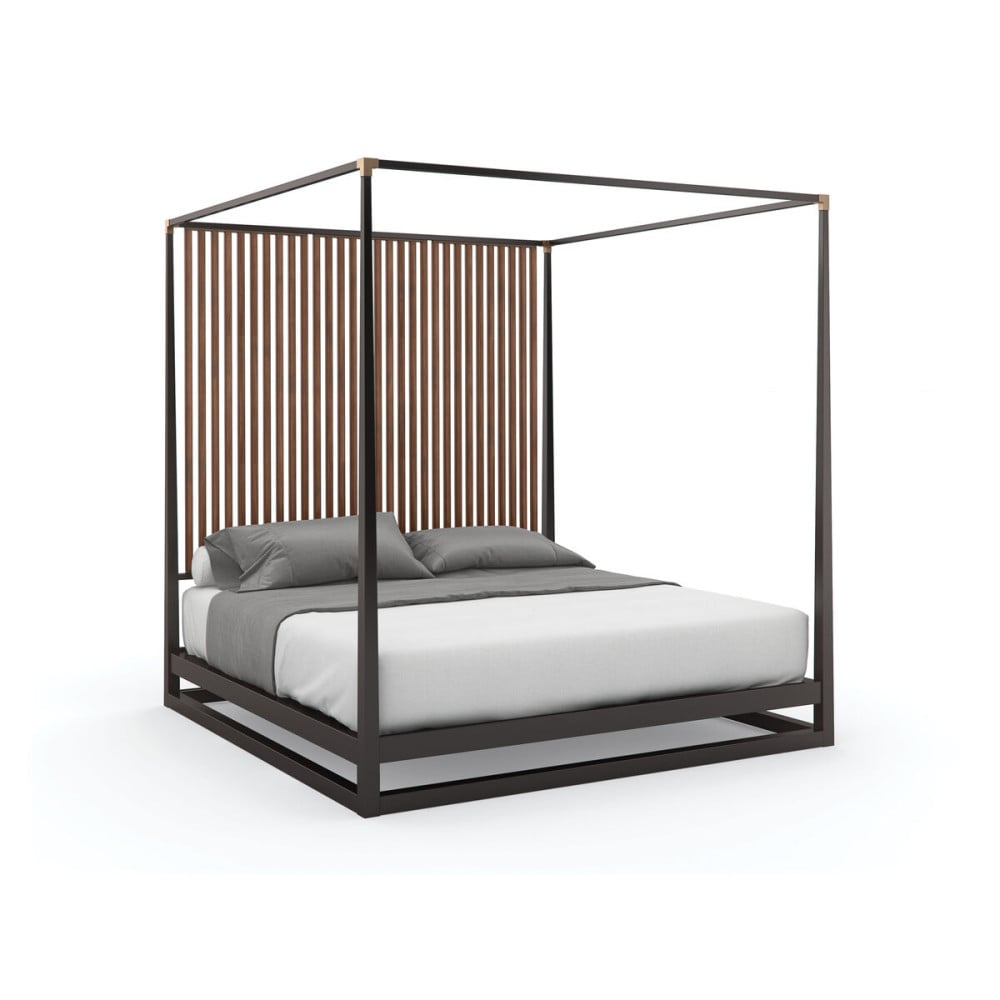 Outlet Pinstripe Bed US King Size - inc divan and mattress