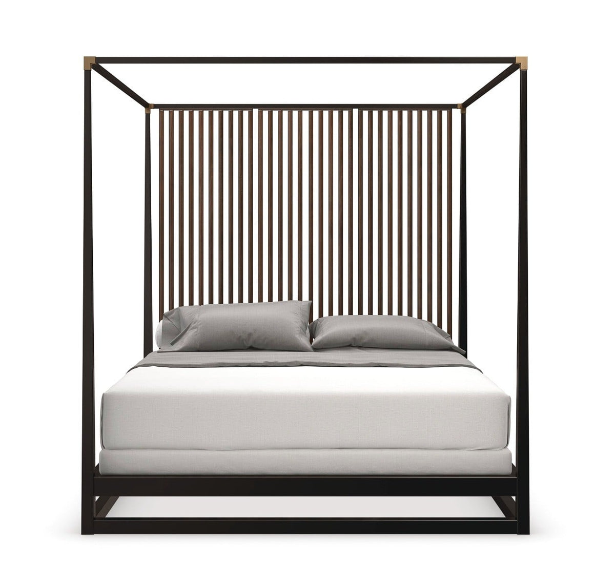 Pinstripe US King Size Bed