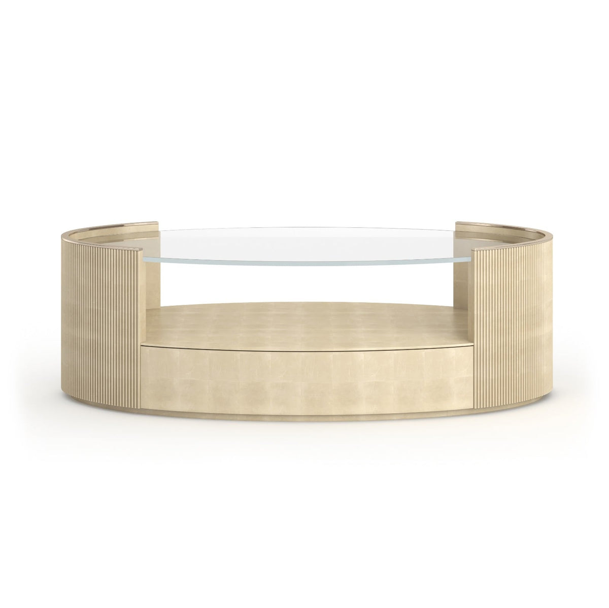Love Oval Coffee Table in Oracle