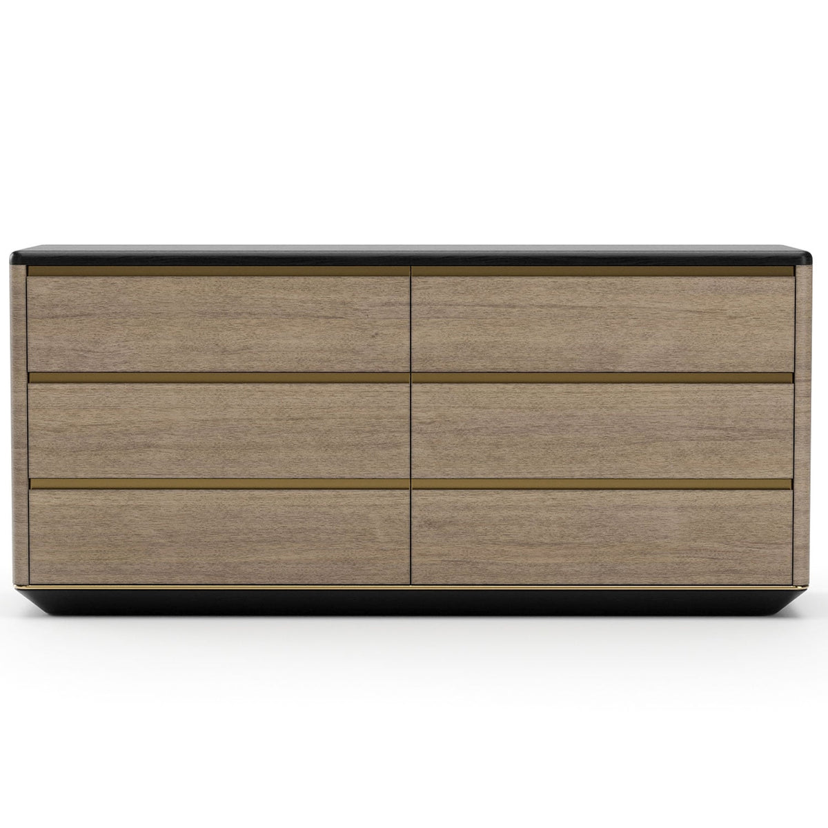 Madera Plinth Chest of Drawers in Chocolate