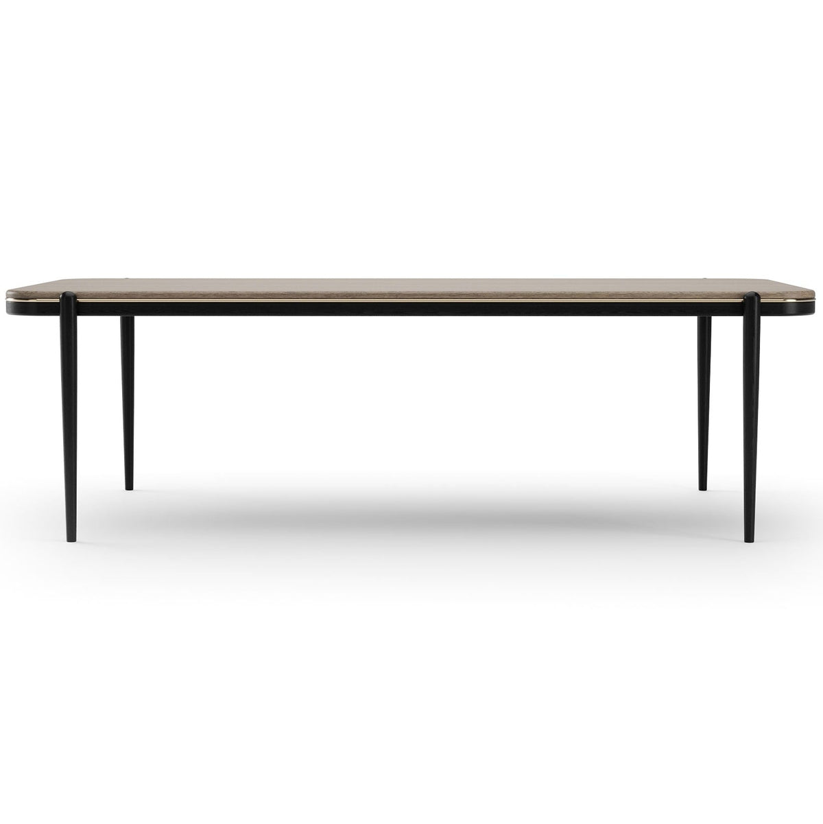 Madera Rectangle Dining Table in Chocolate 240cm