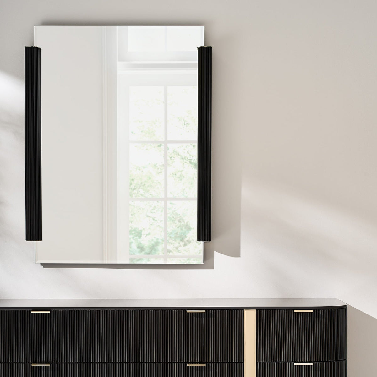 Love To Look! Rectangular Mirror in Dark