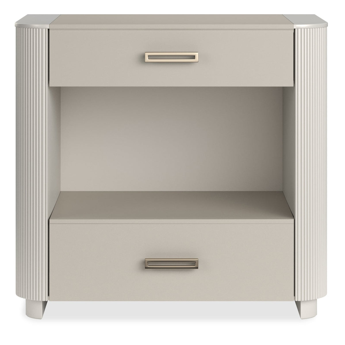 Large Love-Ly! Bedside Table in Matte Pearl