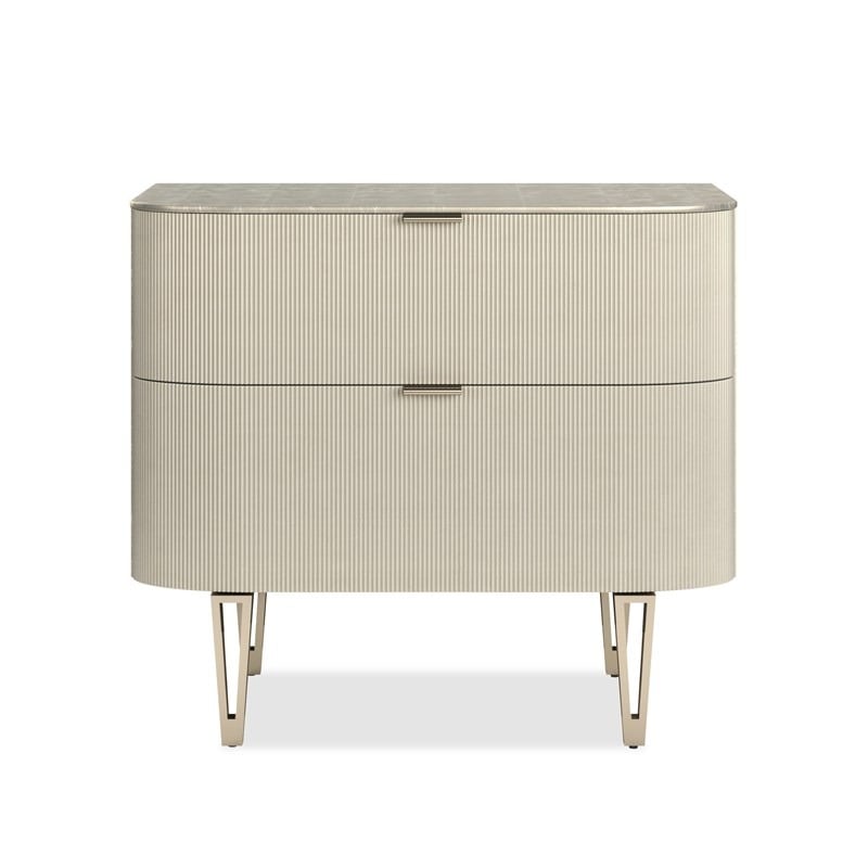 Large True Love Bedside Table in Oracle