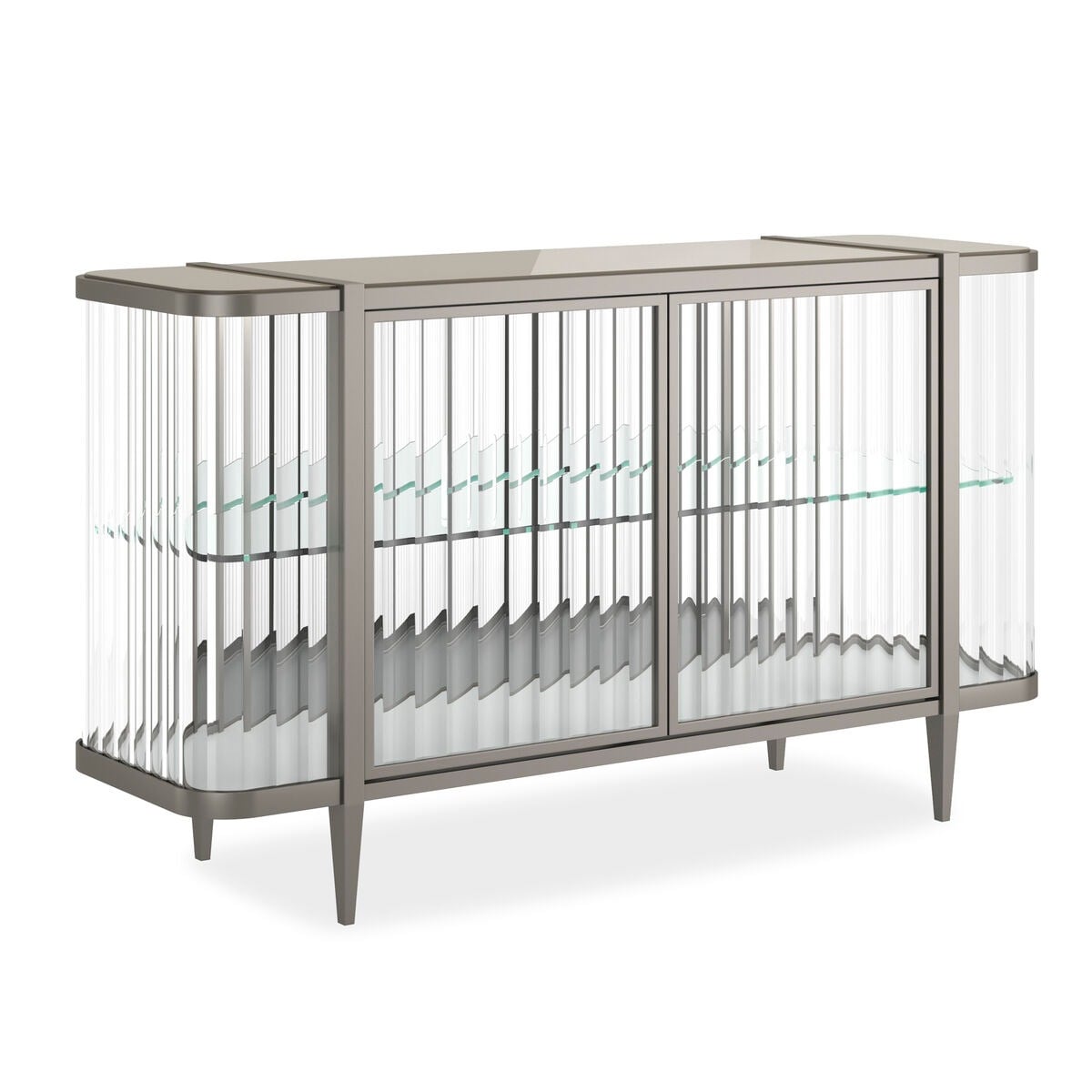 Stop And Stare Cabinet in Chrome