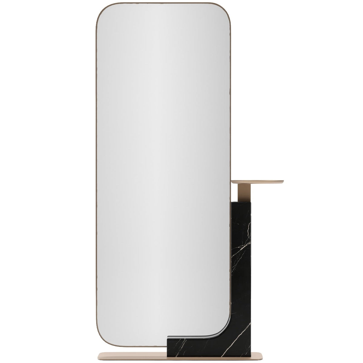 Overlap Full Length Mirror in Dark