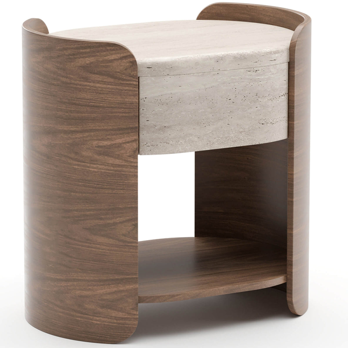 Fleur Open Bedside Table