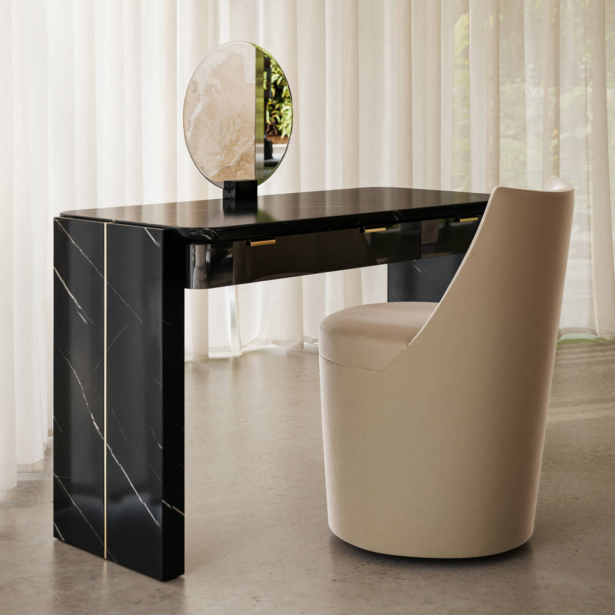 Overlap Vanity in Dark