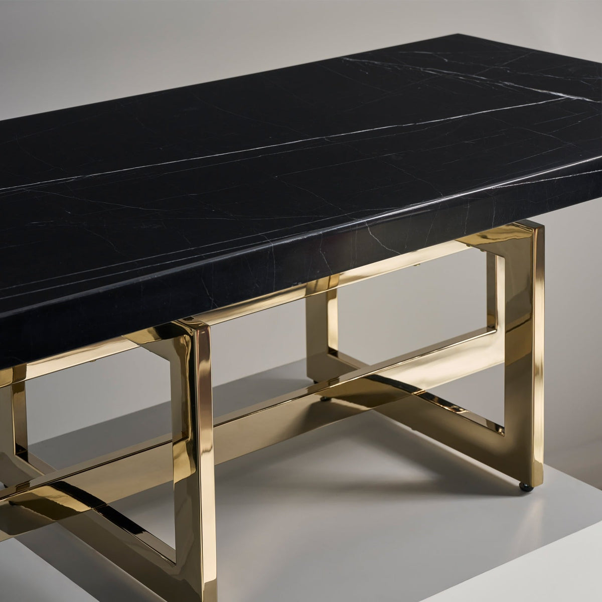Wish You Were Here Rectangular Coffee Table in Dark
