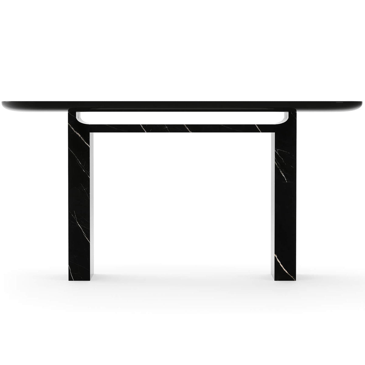 Overlap Console Table in Dark