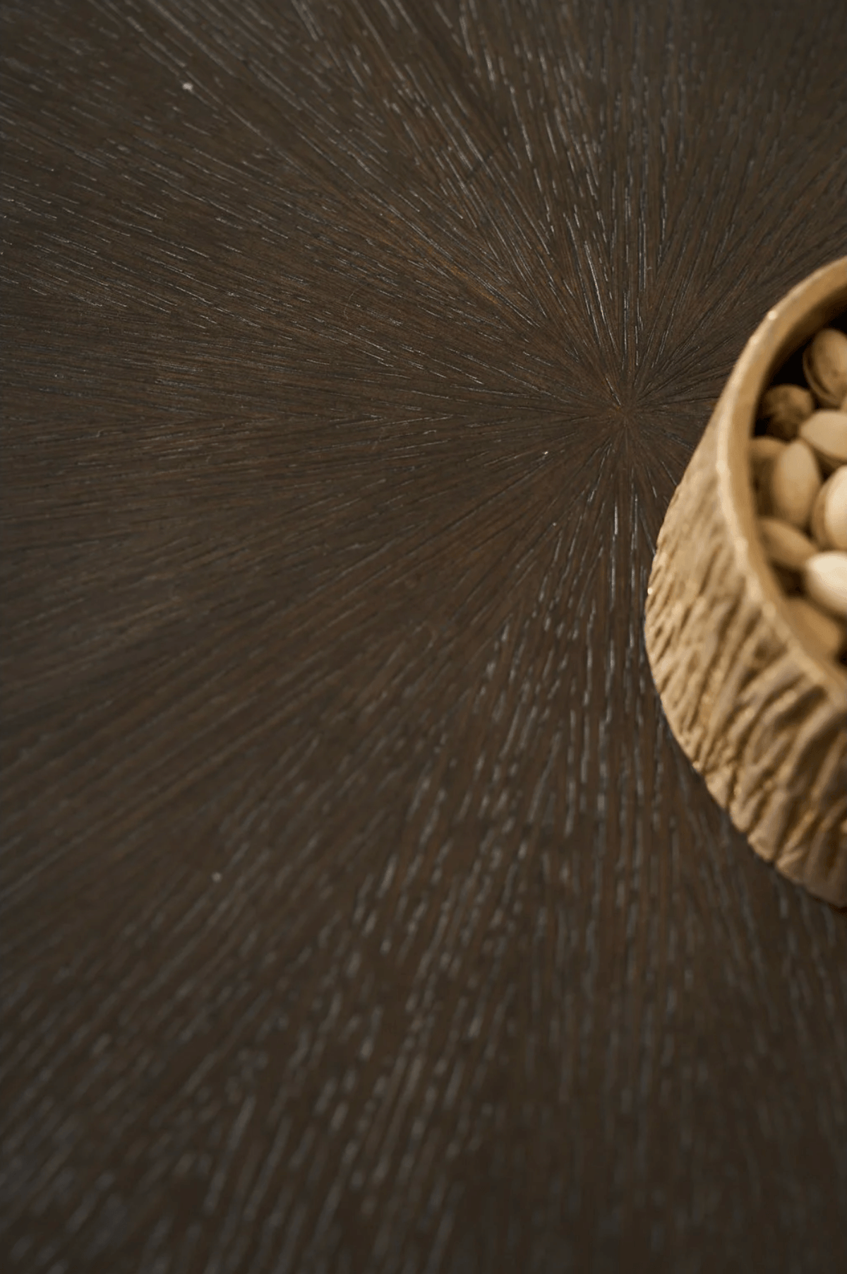 Cocoa Round Side Table