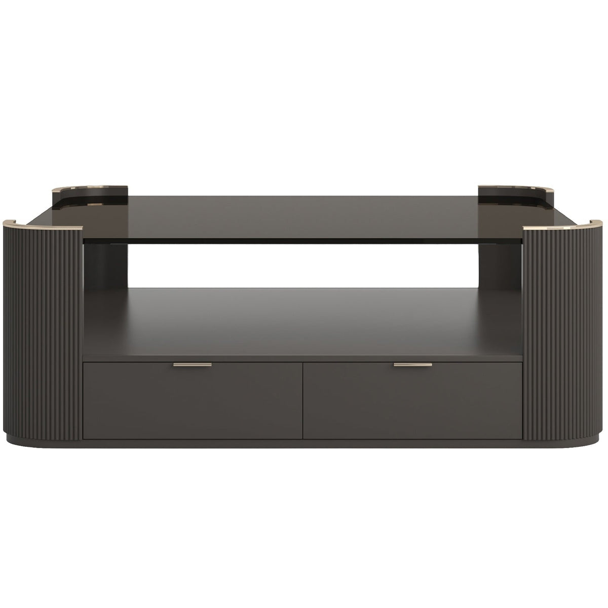 Love Square Coffee Table in Dark Chocolate
