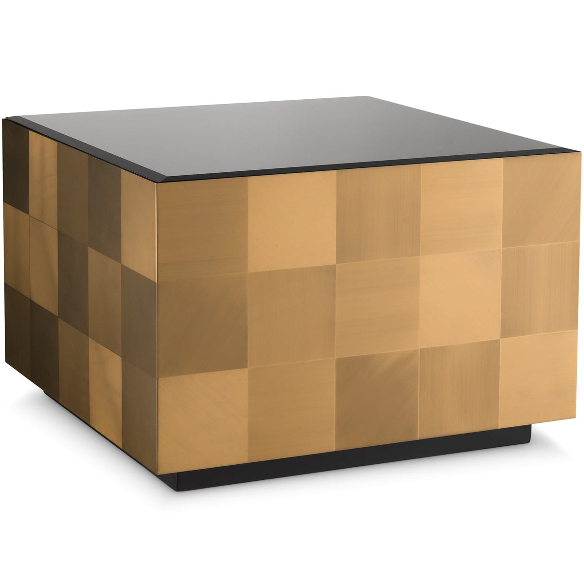 Saint John Coffee Table in Brushed Brass