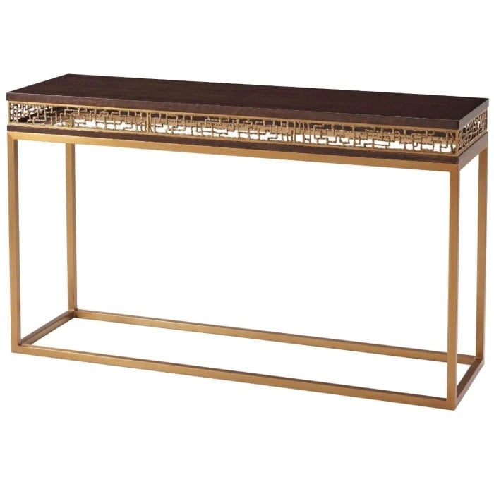 Outlet TA Studio Frenzy Console Table in Eucalyptus