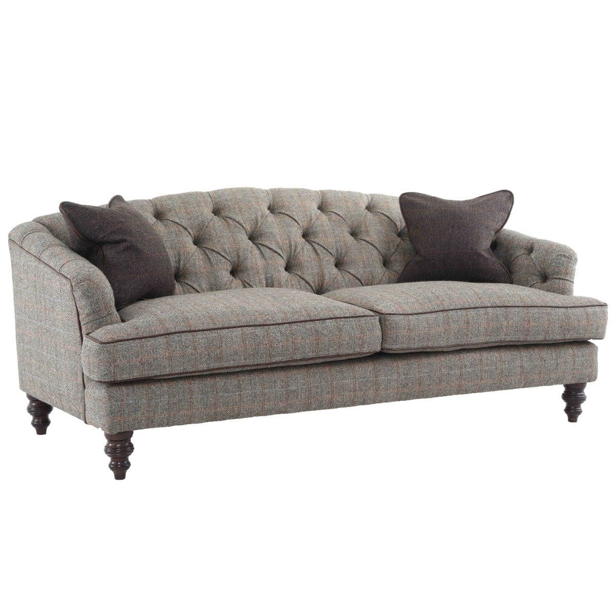 Dalmore Midi Sofa in Bracken Herringbone Made To Order