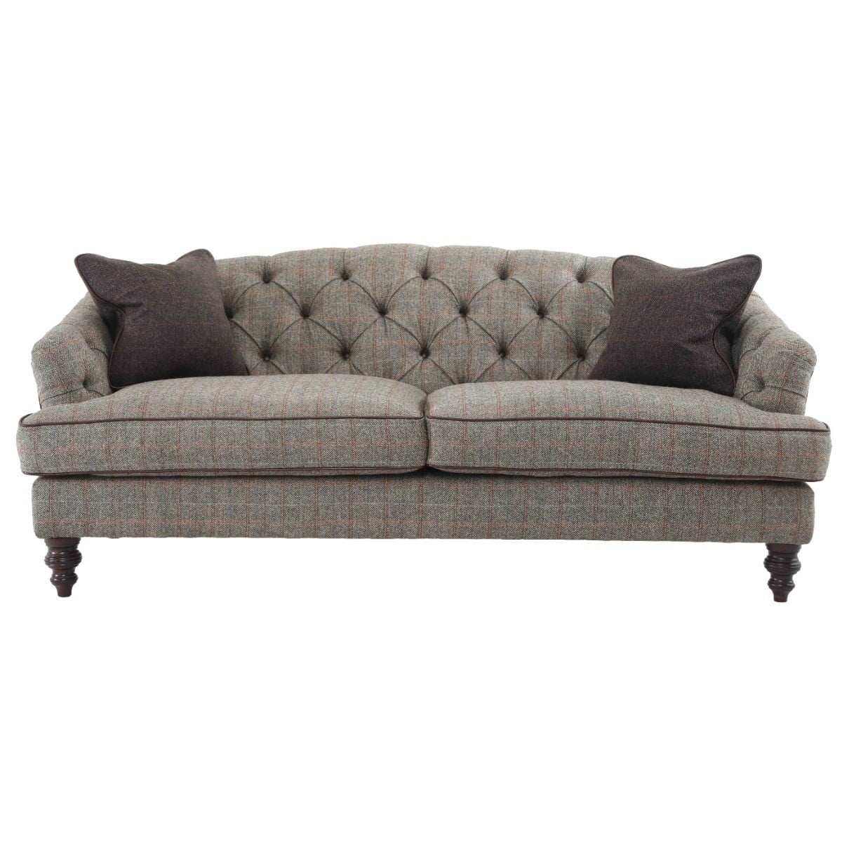 Dalmore Midi Sofa in Bracken Herringbone Made To Order