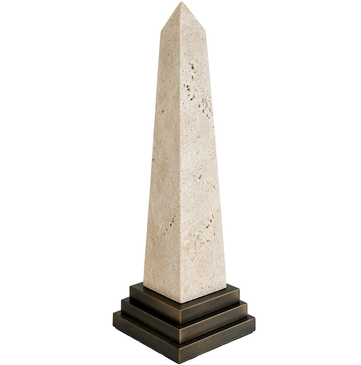 Darius Sculpture in Travertine - Large