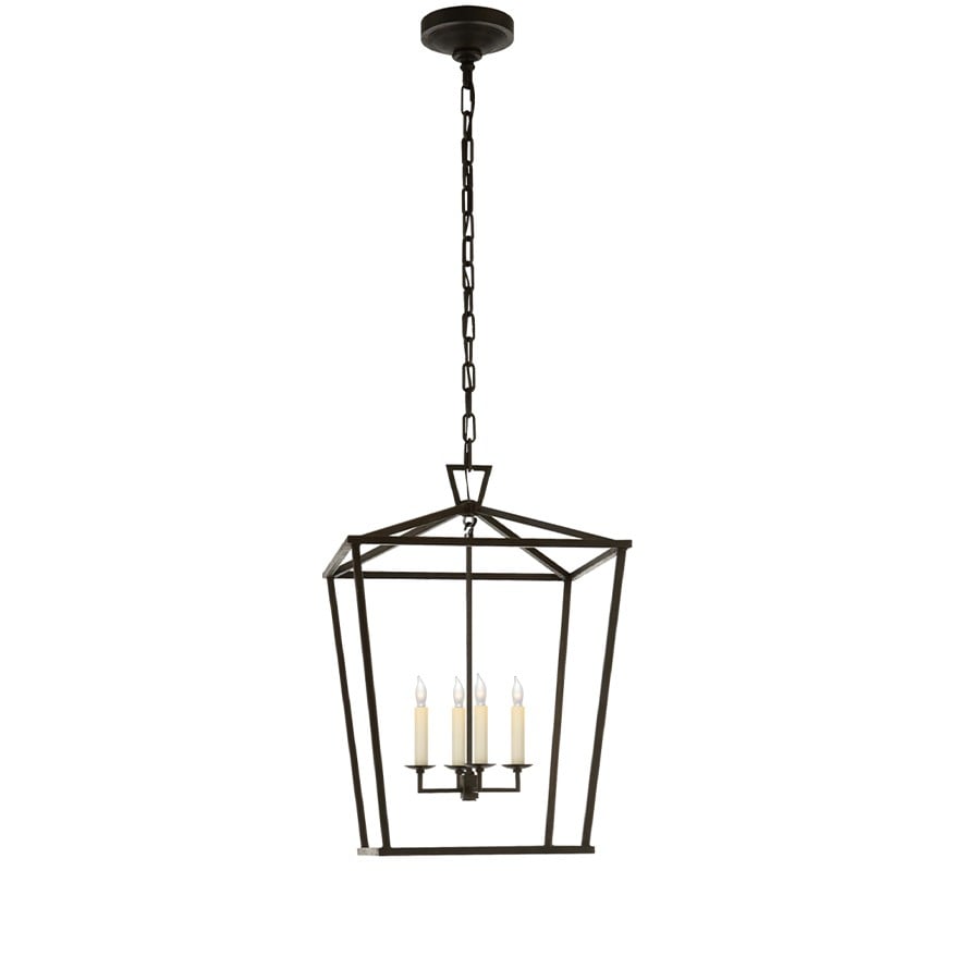 Darlana Medium Lantern | Aged Iron