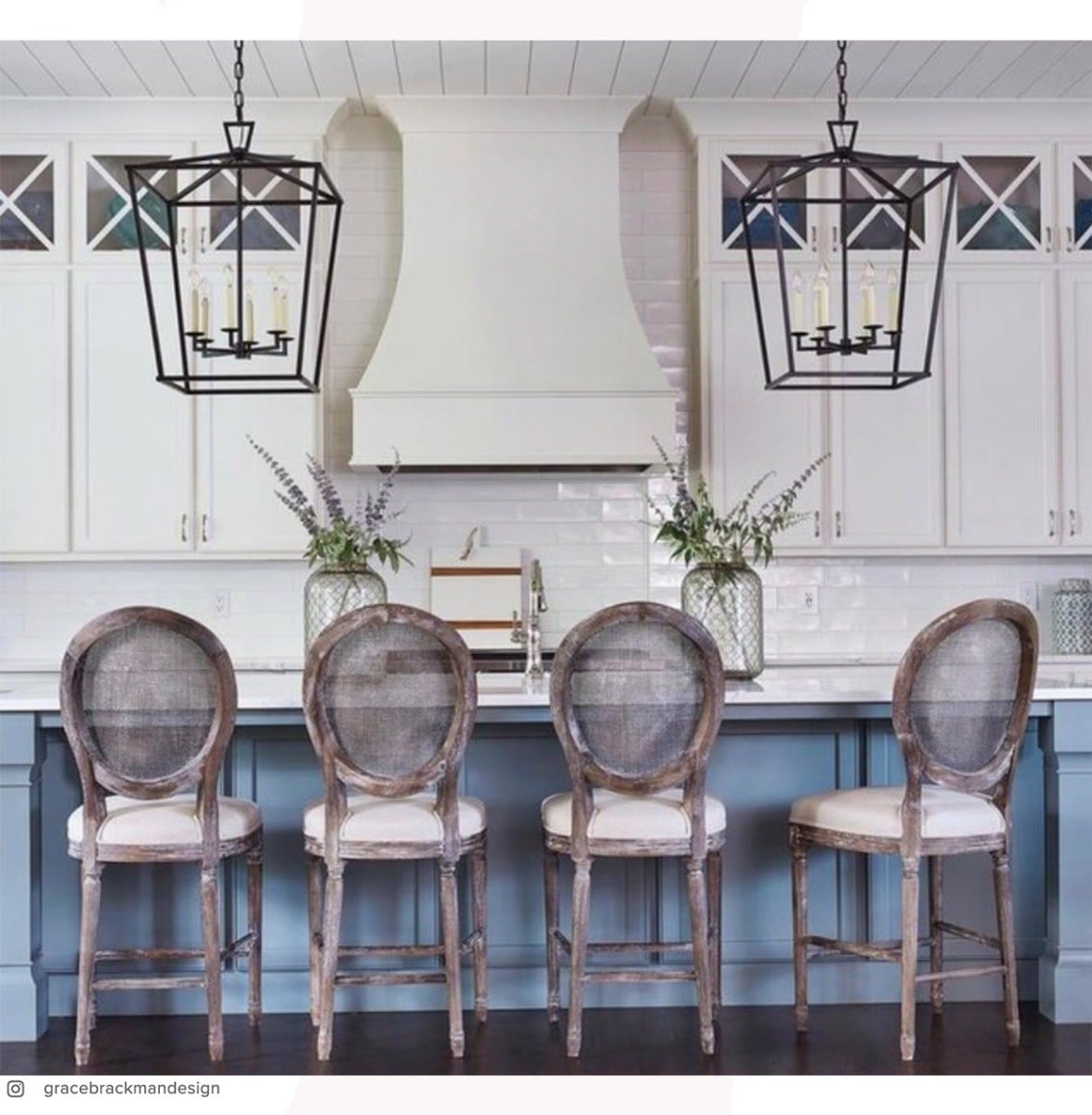 Darlana Large Lantern | Aged Iron